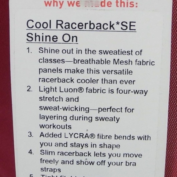 Mesh Cool Racerback *SE Shine On Berry Rumble - Picture 3 of 6